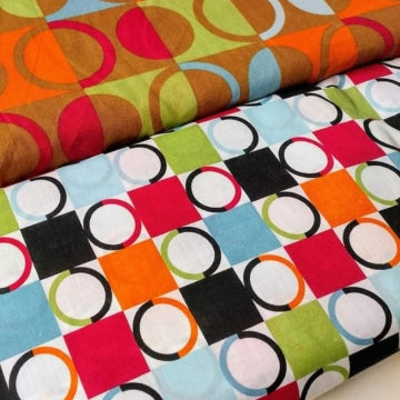 Fabric Textile Blends Printed Poly/Cotton Fabric