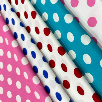 Fabric Textile Blends Stripes & Dots Poly/Cotton Fabric