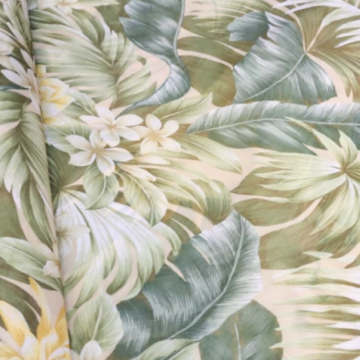 Floral Printed Chiffon is an exceptional textile, encompassing a diverse array of fabrics sharing common traits. This particular fabric possesses a sheer quality, signifying its lightweight nature and partial transparency. Additionally, it boasts a straightforward weave pattern.